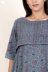 Khaadi Cotton Handkerchief Dress In Floral Block Print
